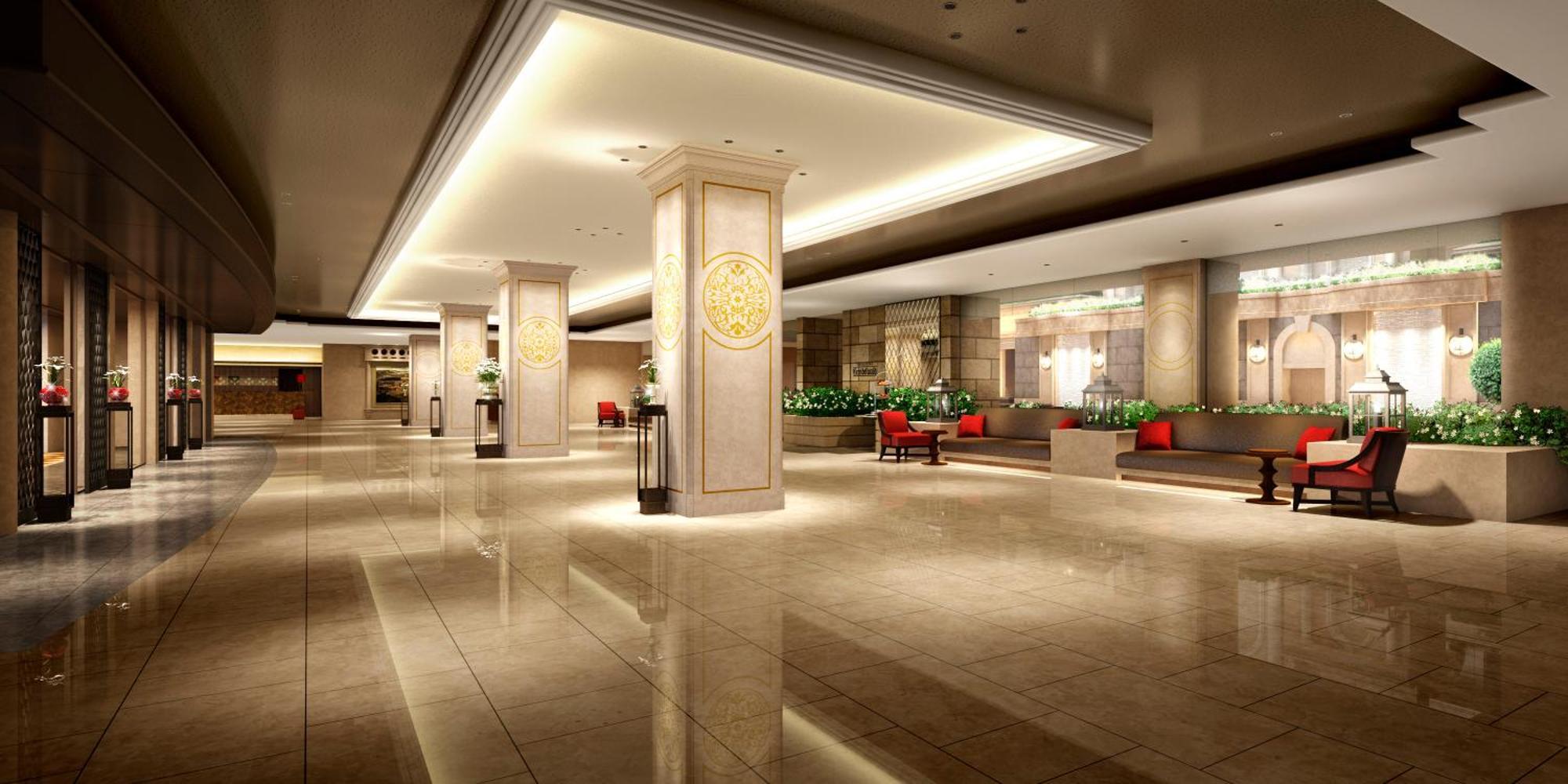 Nagoya Tokyu Hotel Exterior foto The lobby of the hotel